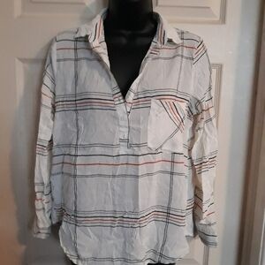 Lush half button down size medium one front pocket size medium A-14 5/$25